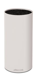 Taco redondo color blanco 110 x 225 mm