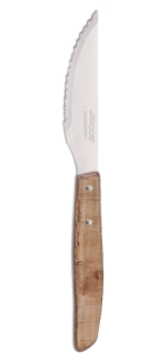 Cuchillo Chuletero Madera de Chopo Comprimida 110 mm