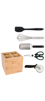 Soporte con utensilios