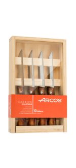 JUEGO DE 4 PZAS. CUCHILLOS CHURRASCO 110 MM