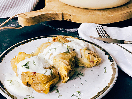 SARMALE OR STUFFED CABBAGE